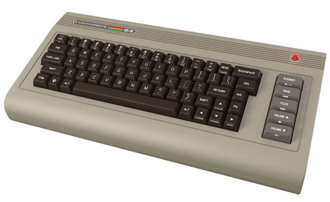 Le nouveau Commodore 64 vu de face