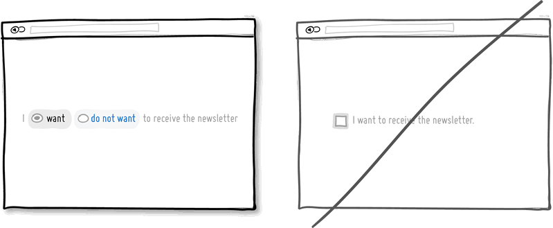 Try opt-out instead of opt-in. Try opt-out instead of opt-in.