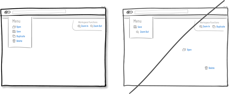 Try grouping related items instead of disordering. Try grouping related items instead of disordering.